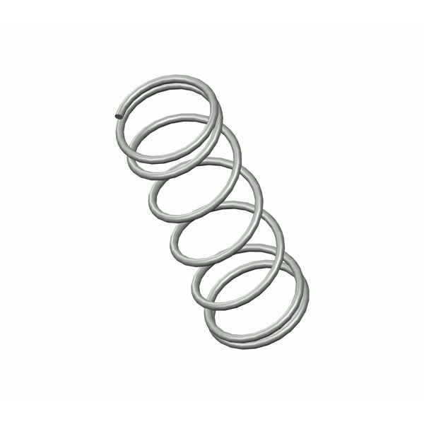 Zoro Approved Supplier Compression Spring, O= .250, L= .72, W= .019 R G009974859